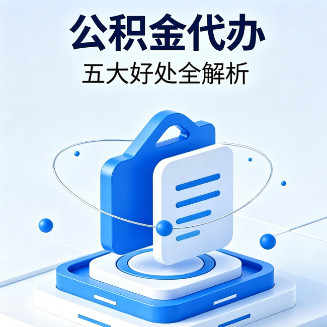 银川公积金代办到底值不值？这5大好处让你少走弯路